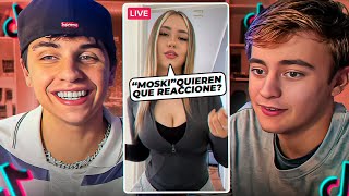 INVADIENDO LIVES de TIKTOK con MOSKI [upl. by Elpmid]