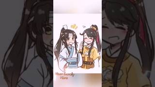 Jin Ling x Lan Jingyi 💛💙jinling jin ling grandmasterofdemoniccultivation ship shorts edit [upl. by Harland]