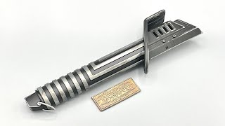 TJs Korbanth quotDarksaberquot Lightsaber with Proffie and Removable Chassis [upl. by Nohcim]