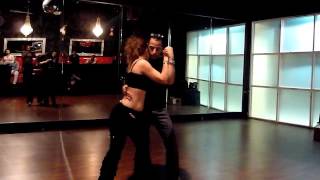 MAGICO feat Mika Mendes KIZOMBA demo in Houston TX by David Campos amp Guida Rei [upl. by Aerdnna218]