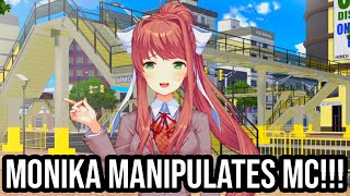 Monika Manipulates MC DDLC MOD Illusion  Part 1 [upl. by Nilesoj]