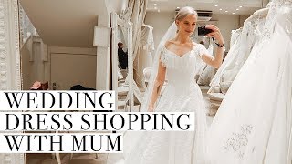 WEDDING DRESS TRY ON BRIDAL UPDATES AND CHRISTMAS SHOPPING IN HARRODS ad [upl. by Teferi]