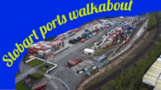 Stobart ports Walkabout drone dji djimini2se stobarts audit [upl. by Alesiram425]