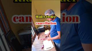 Rider Order Cancel streetfood cloudkitchen Dd kitchen minivlog zomatofood trending viral [upl. by Nnauol]