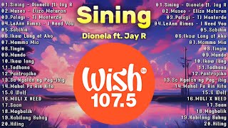 Best of Wish 1075 Songs Playlist with Lyrics 💞 Best OPM Tagalog Love Songs 💞 Sining Museo Palagi [upl. by Esil]