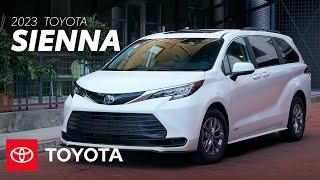 2023 Toyota Sienna Overview  Toyota [upl. by Annet670]