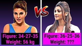 Jacqueline Fernandez Vs Daisy Shah  Age  Weight  Lifestyle [upl. by Osmo141]