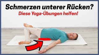 18 Minuten EINFACHE YogaÜbungen gegen Rückenschmerzen [upl. by Harl]