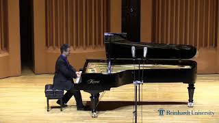 Beethoven Op 10 No 3 at Reinhardt University 6102023 [upl. by Dorie]