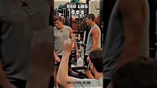 man lifting 950 lbs [upl. by Akeemahs]