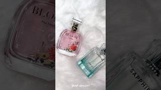 Favourite Perfumes 🇵🇰💝 Sapphire Diamond amp J Dot Bloom perfume fragrance selfcare floral [upl. by Atinna]