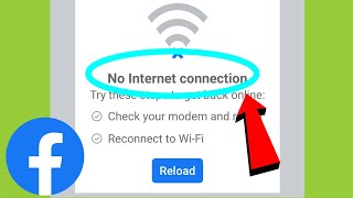 Facebook No Internet Connection  try these step to get back online [upl. by Ettenrahc257]