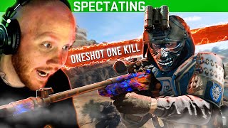 SPECTATING THE BEST SNIPER IN WARZONE [upl. by Glialentn]