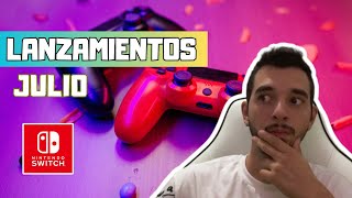 LANZAMIENTOS Julio 2024  NINTENDO SWITCH  Con trailers [upl. by Flori]