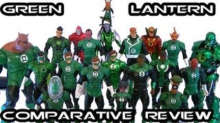 Ultimate DCUC GREEN LANTERN CORPS Comparative Review [upl. by Haliek490]