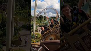 🤕DAS SOLLTE NICHT PASSIEREN rollercoaster fail funny accident painful achterbahn ups shorts [upl. by Waki]