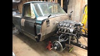 Finnegans Garage Ep35 Welder Contest Winner and Mandrel Bent Pipes for my C10 [upl. by Currey]