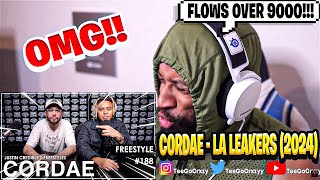 HE KILLED THAT Cordae Drops Bars Over “Oh Boy” amp “TGIF”  Justin Credible Freestyle REACTION [upl. by Haase]