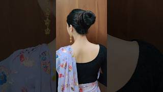 Very Easy Special Juda Hairstyle❤️Donut Hairstyle shortsvideo hairstyle navratrispecial [upl. by Zackariah]