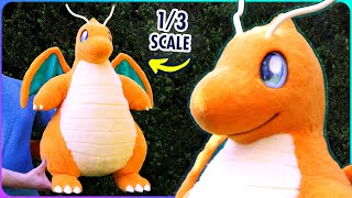 Making a HUGE Dragonite Plush  Pokémon Art Doll [upl. by Buerger]