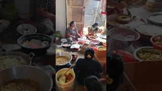 Suasana Hajatan Di Kampung Rumah Tengah Sawah villagelife villagevlog shorts [upl. by Kathie841]