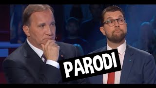 Parodiledardebatt i Aftonbladet Val 2018 [upl. by Elder49]