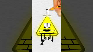 Bill Cipher Sings Well meet Again  Animated Drawing gravityfalls billcipher disney shorts [upl. by Suchta]