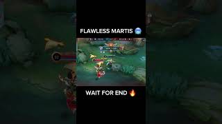 FLAWLESS MARTIS 🥶 mobilelegends mlbb shorts martis [upl. by Donaghue]