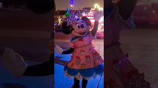 Disneyland Paris Minnie just loves Christmas Mickey’s Dazzling Christmas Parade [upl. by Ettie]