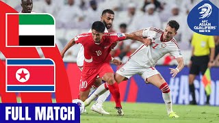 United Arab Emirates vs DPR Korea  Full Match  AFC Asian Qualifiers™ Road to 26 [upl. by Jaimie]