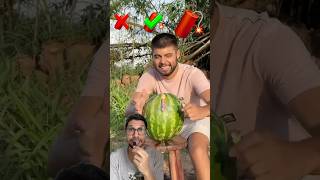 Watermelon Boom 😮😮😲😲 challenge [upl. by Sivar]