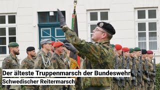 Der älteste Truppenmarsch der Bundeswehr und was ist ein Traditionsmarsch Schwedischer Reitermarsch [upl. by Salamone469]