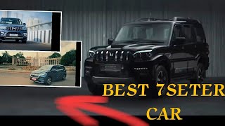 TOP 7 SEATER CAR IN 2024 ll Best car 2024 In india ll xuv700kia scorpio classic scorpio n [upl. by Ennadroj]