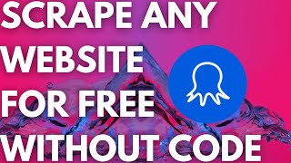 Octoparse 8  TutorialDemo on how to scrape any website for free with nocode 🤖 [upl. by Ernaline]