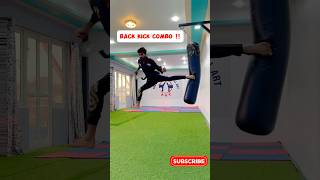 Kick combo‼️shortvideo youtube flip hookkick new taekwondo trending shorst short [upl. by Neyrb]