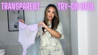 TRANSPARENT body suit review  amazon find [upl. by Briana652]