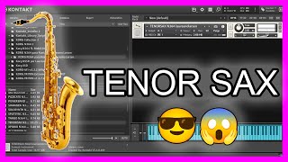 🚀 Sax Tenor KORG N364 Samples Gratis Para Kontakt 6 nki [upl. by Enoed]