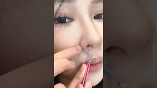 Slim noseGorgeous makeup Asian makeup tutorial Beautiful Makeup1 shorts [upl. by Chaiken]