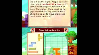 Layton’s Mystery Journey Case 4 Puzzle 051 Stair Blocks Walkthrough [upl. by Nell223]