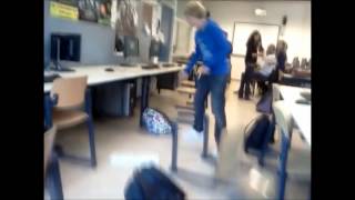 KID RAGES ON COMPUTER IN CLASS [upl. by Sender]