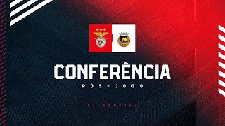 CONFERÊNCIA DE IMPRENSA  PÓSJOGO SLBRAFC [upl. by Osy994]