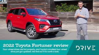 2022 Toyota Fortuner Review  Updated but is it worth it  Drivecomau [upl. by Nnodnarb]