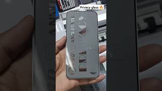 apple iphone privacy screen protector 🔥 screenprotector smartphone viral trending apple shorts [upl. by Ahsoyem]