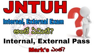 jntuh InternalExternal pass marks updates 2022 l jntuh internal marks l jntuh external pass marks [upl. by Oretos]