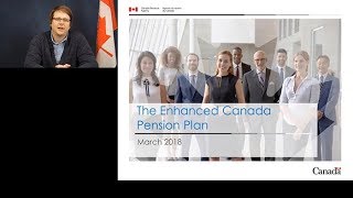 Webinar Canada Pension Plan Enhancement [upl. by Kremer399]