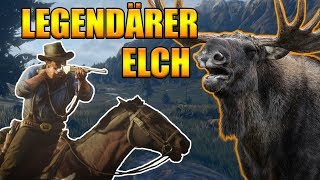 Legendärer Elch Red Dead Redemption 2  Legendäre Tiere jagen [upl. by Arita]