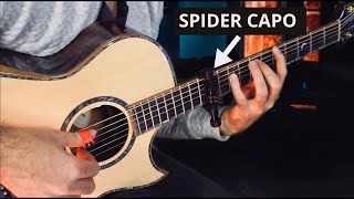 12th fret spider capo sounds like nothing Ive heard before [upl. by Ebner]