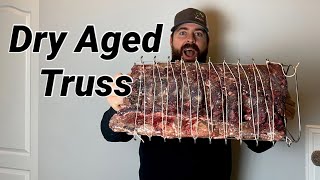 Steakager Pro 40  Dry Aging Boneless Ribeye How to Truss onto The Rack [upl. by Allehs]