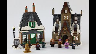 LEGO 76388 Harry Potter Hogsmeade Village Set speed build [upl. by Yvi409]