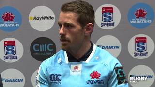 2018 Super Rugby Round 18 Waratahs press conference [upl. by Eerual]